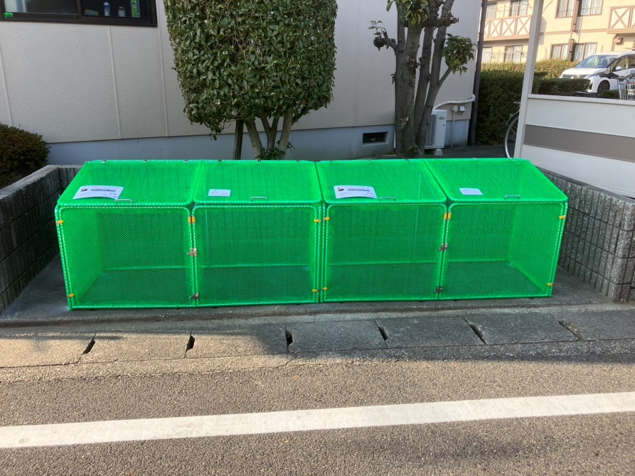 ゴミボックス設置