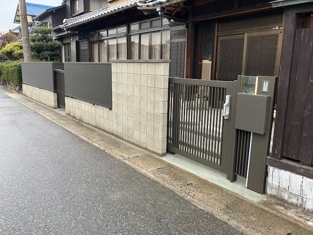 某戸建て外構工事